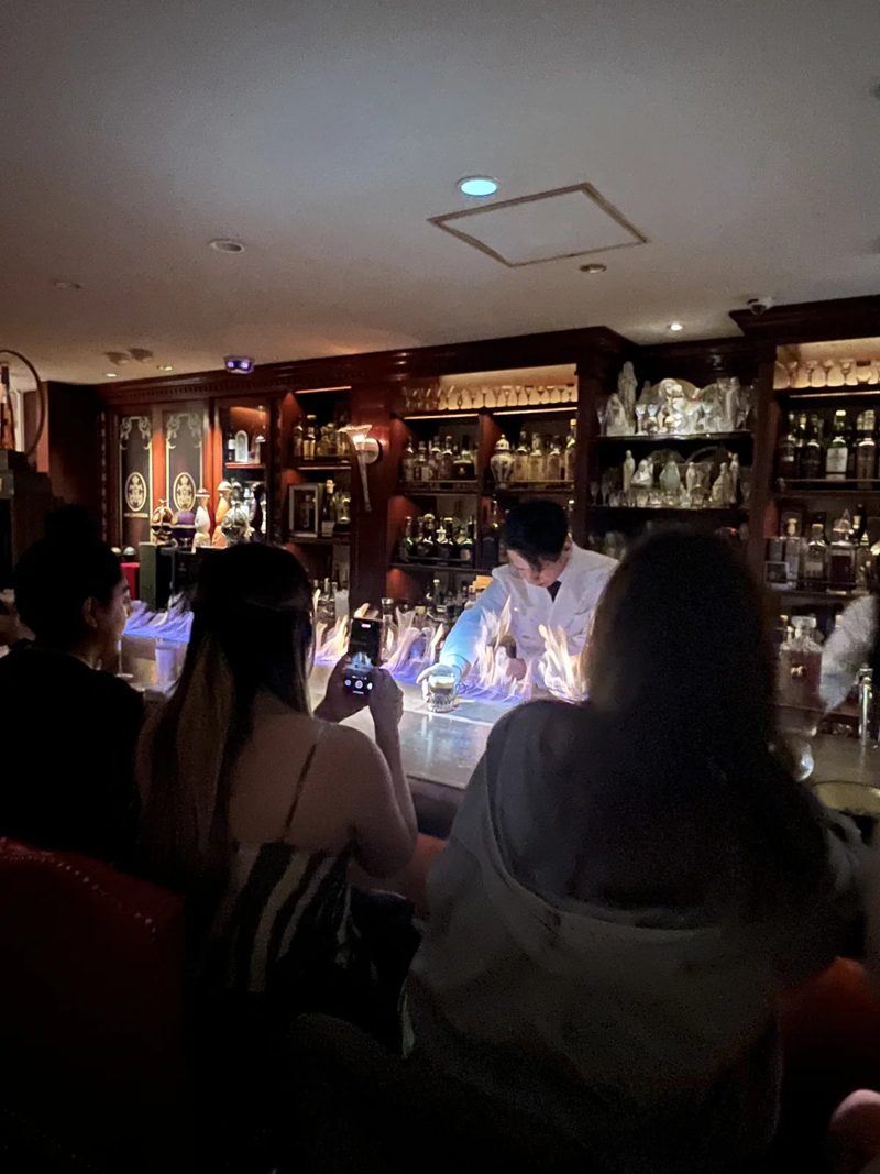 An evening inside a Tokyo bar